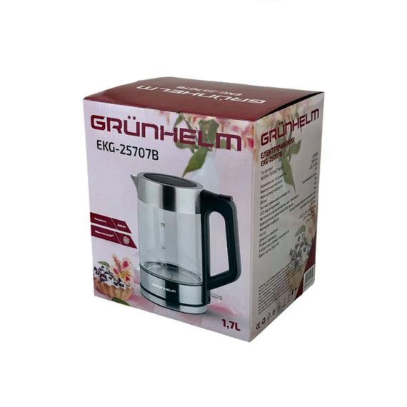 Електрочайник Grunhelm EKG-25707B 1.7 л чорний | Зображення 5