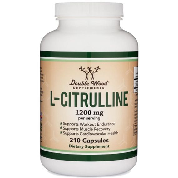 Цитрулін Double Wood L-Citrulline 1200 mg 210 Caps