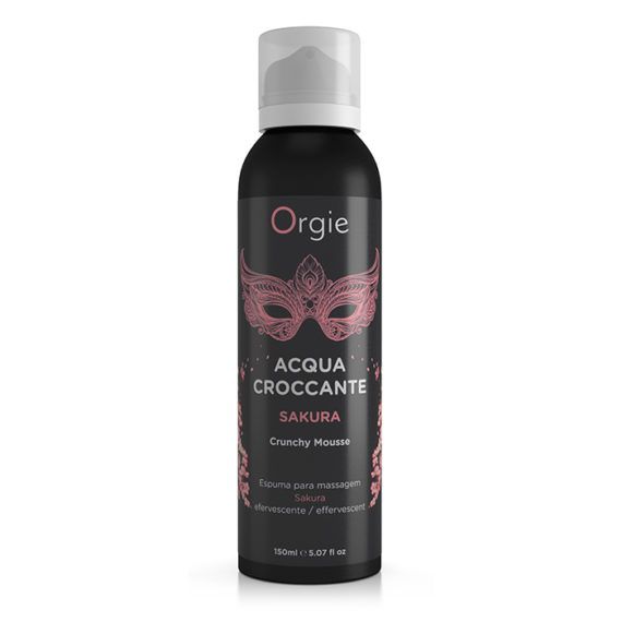 Масажна піна Orgie Acqua Croccante Sakura, квіти сакури, 150 мл