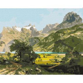 Картина за номерами "Чарівний пейзаж" KHO2875 40х50