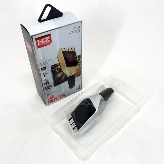 Bluetooth фм передавач для автомагнітоли H15 Bluetooth MP3 | Fm модулятор для автомобіля | FG-224 ФМ модулятор | Зображення 3