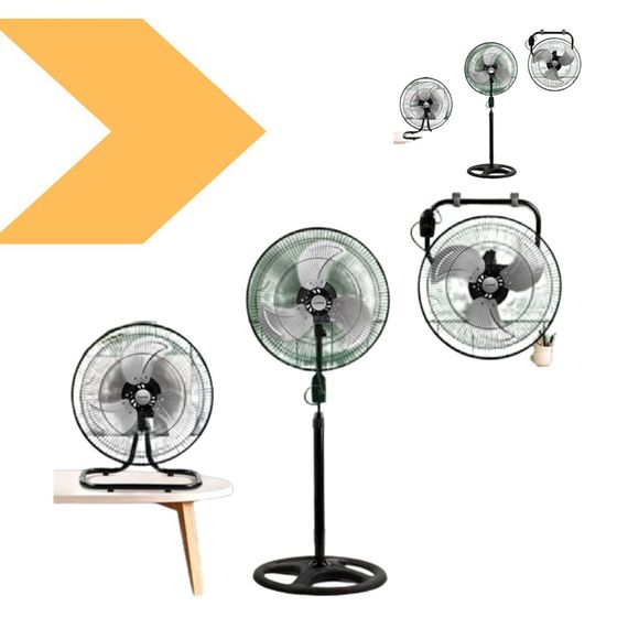 Вентилятор 3в1 з регульованою висотою XPRO Fan 18 Stand Fan (46104-_785) | Зображення 1