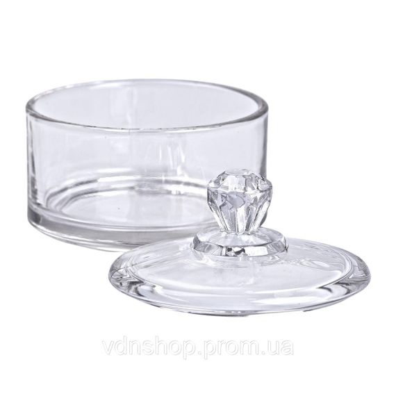 Цукерниця з кришкою Ø 10 см скляна HP-YH-24 | Зображення 3