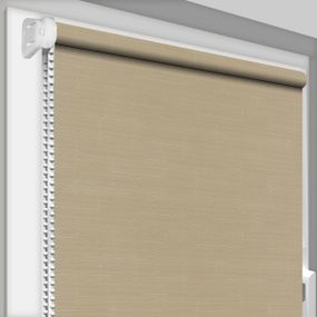 Рулонна штора Rolets Льон 1-2148-550 55x170 см відкритого типу Світло-бежева