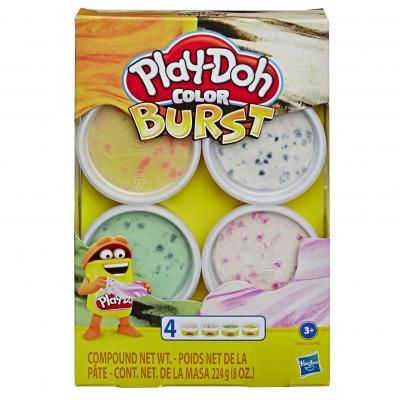 Набор для творчества Hasbro Play-Doh Взрыв цвета Пастельные цвета (E6966_E8061)