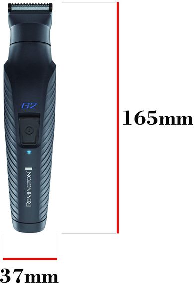 Набор для стрижки Remington PG2000 Graphite Series G2, графитовое покрытие лезвий, черный (PG2000) | Зображення 2