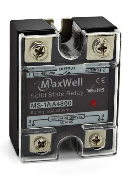 Твердотельне реле нормально розімкнене 10 - 100А Maxwell AC -AC 80 А