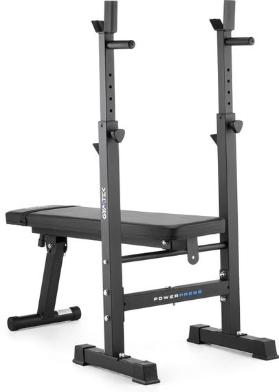 Скамья со стойками для тренировок со штангой Gymtek XL700 складная | Зображення 6