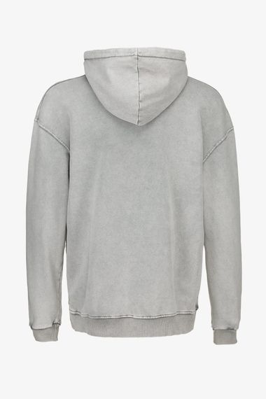 Худі однотонний чоловічий Demos Demos-22 2XL Сірий shop (2000990829139) | Зображення 8