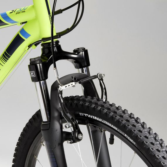 Велосипед гірський Rockrider ST 500 для дітей від 9 до 12 років 24" неоновий | Зображення 2
