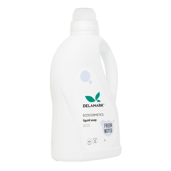Рідке мило DeLaMark Свіжі нотки 2 л (4820152332721)