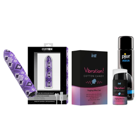 COMBO набір для неї - (Bullets Snake + Intt + pjur Aqua) M