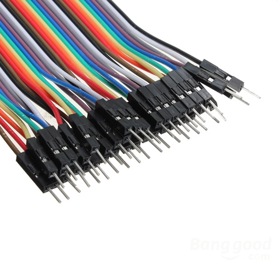Провод для ARDUINO, шлейф 10 см 40 жил папа-папа, перемычки Dupon | Зображення 1