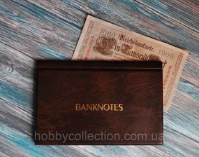Альбом на бони кишеньковий BANKNOTES (XXL) 215х145 - 20 листів