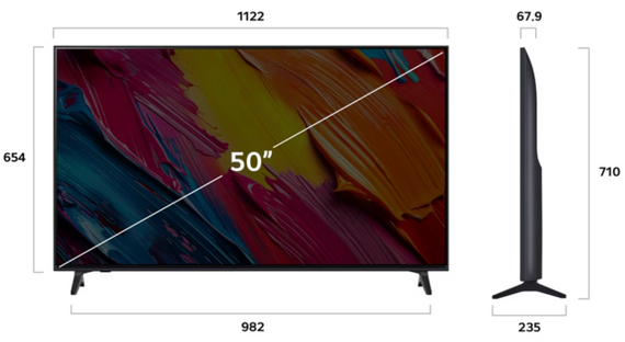 LED-телевізор LG 50QNED70A6A | Зображення 3