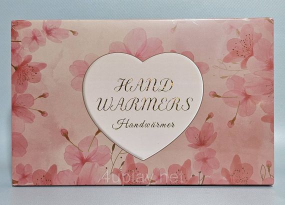 Магнітна електрична грілка для рук 2-в-1 у формі серця Korbot Heart-Shaped Hand Warmers | Зображення 1