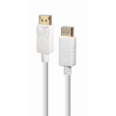 Кабель мультимедийный DisplayPort M to DisplayPort M 1.8m V1.2 Cablexpert (CC-DP2-6-W)