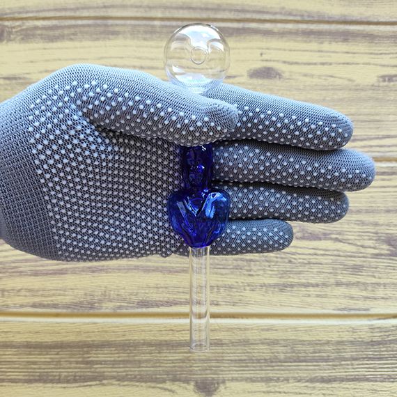 Стеклянная трубка Lady Oil Blue | Зображення 2