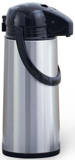 Термос Kamille 1.9л з пневмонасосом (помпою), скляна колба