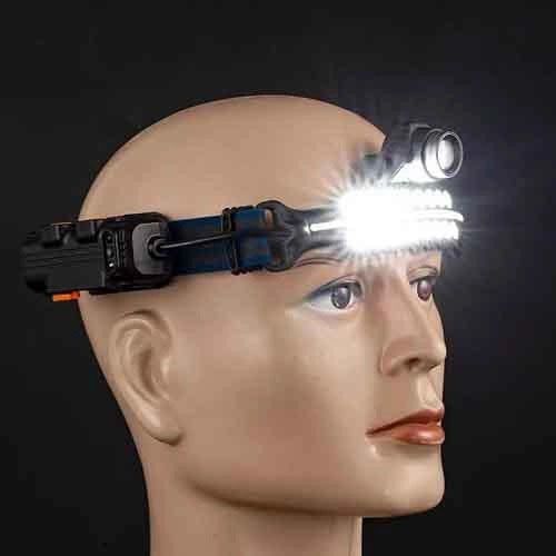 Налобный фонарик bailong BL-W690-LTS+SMD / Водонепроницаемый фонарик / BP-608 Головной фонарик | Зображення 2