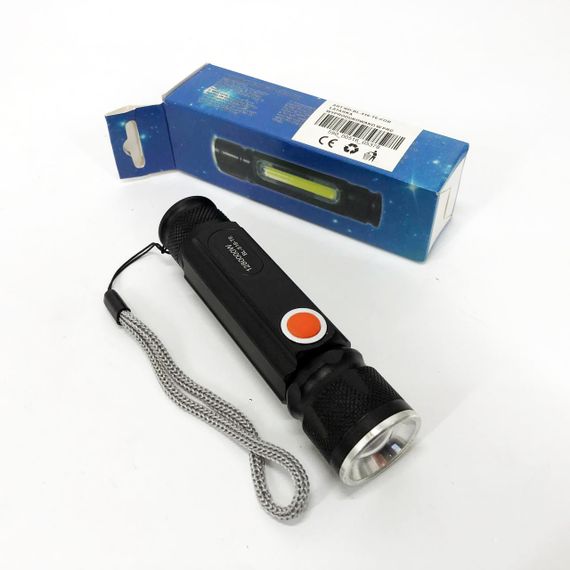 Ліхтарик портативний світлодіодний Police BL-516/616-T6-COB з USB-зарядкою, магнітом та функцією зуму | Зображення 7