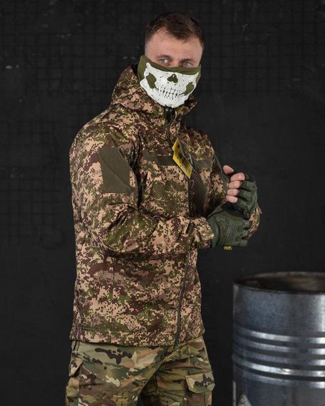 Весенняя тактическая куртка софтшел  Military plus хищник  ВТ6705 | Зображення 4
