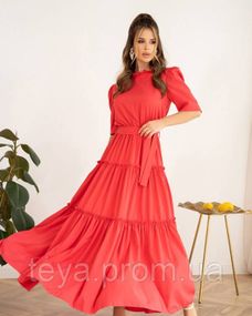 Плаття для жінок колір малиновий розмір XXL FI_007941