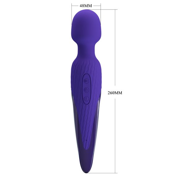 Вібромасажер - Pretty Love Antony Heat Massager Blue | Зображення 9