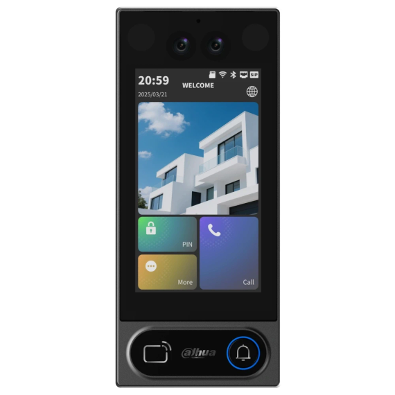 Dahua DHI-VTO6631QB-WP Wi-Fi Виклична панель | Зображення 1