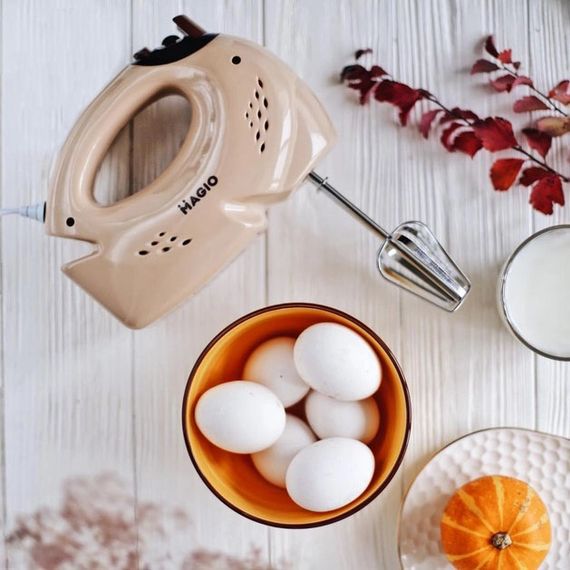 Міксер MAGIO MG-950, двовіночковий міксер, гарний міксер, найкращий ручний міксер, ручний міксер для кухні | Зображення 4