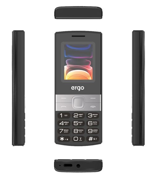 Мобільний телефон ERGO B185 Dual Sim Black | Зображення 3