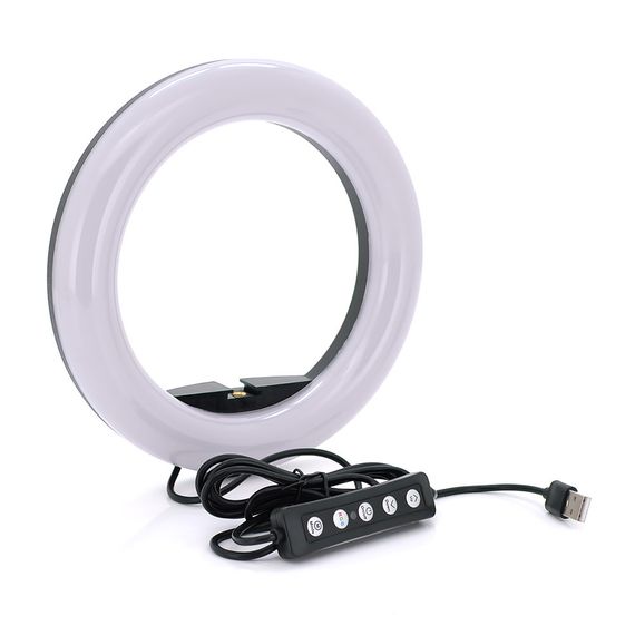 Селфи лампа Led кольцо 20см MJ20 RGB