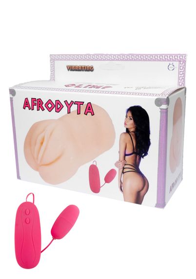 Мастурбатор з вібрацією Vagina Afrodita Sex Aura