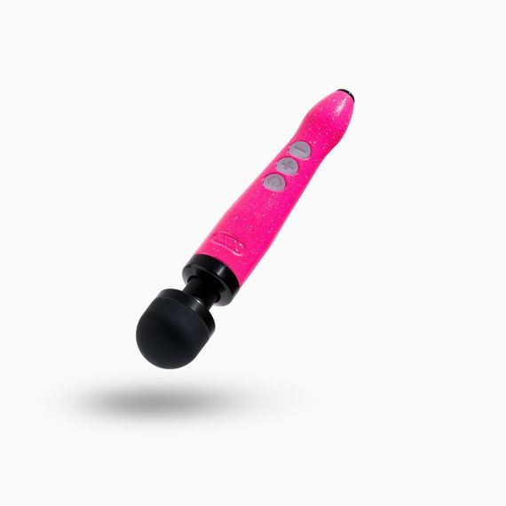 Вібромасажер DOXY Die Cast 3R Hot Pink, дуже потужний, перезаряджуваний, металевий корпус Sex Aura