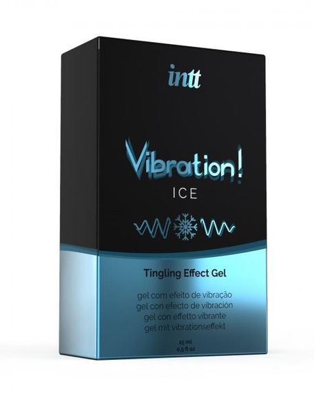 Рідкий вібратор - Intt Vibration! Ice, 15 мл | Зображення 2