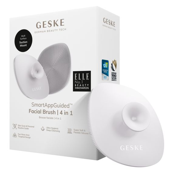 Щітка для обличчя GESKE Facial Brush 4в1 з тримачем starlight