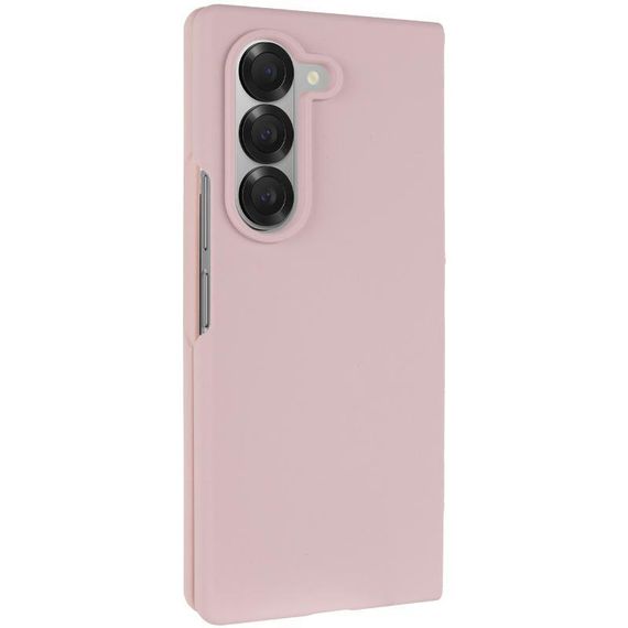 Чохол Foldables Silicone Cover Lakshmi (AAA) для Samsung Galaxy Z Fold5 Білий / White Рожевий / Pink Sand