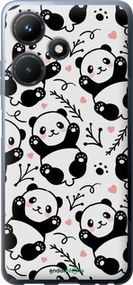 Чохол на Infinix Hot 30i Панди "4318u-3045-2448"