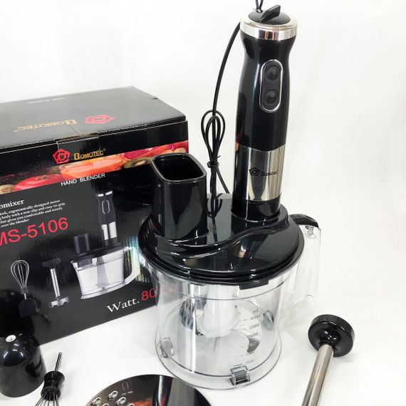 Блендер кухонний занурювальний для кухні Domotec, Блендер для приготування крем-соусів XA-62 | Зображення 4
