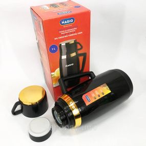 Термос для води Magio MG-1050B 1 л, Термос похідний для напоїв Якісний дому BE-92