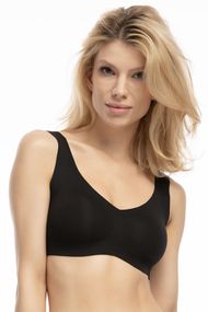 Бюстгальтер с мягкой чашкой Julimex Infinity Top без косточек Черный L
