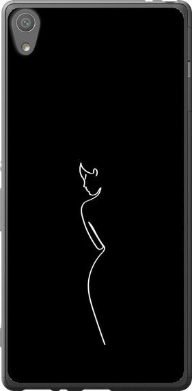 Чехол на Sony Xperia XA F3112 Силуэт1 "4590u-399-17620"