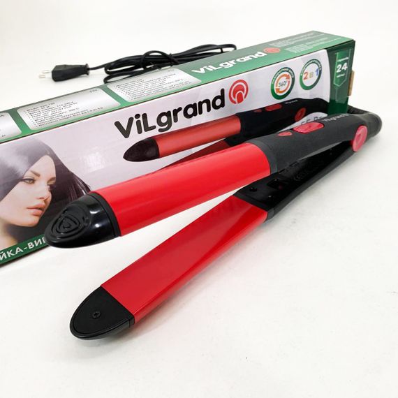 Електричний випрямляч для гладкого волосся ViLgrand VHS-120 55 Вт, Хороша праска випрямляч для волосся GN-59 | Зображення 8