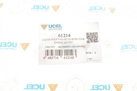 Подушка двигателя L VW Caddy 03-  61214 | Зображення 1