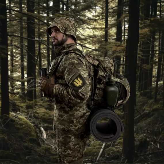 Тактичний рюкзак DP20 Піксель, військовий рюкзак Ukrarmor укрармор, штурмовий рюкзак ЗСУ страйкбол подорожі 20л MOLLE | Зображення 9