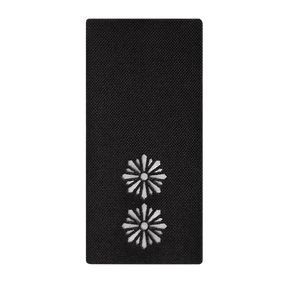 Погон Camotec НПУ Лейтенант (5*10) Чорний/Рефлект (9240)