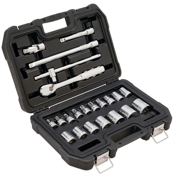 Набір головок DeWalt 1/2 22 предмети (DWMT19241-1) | Зображення 2