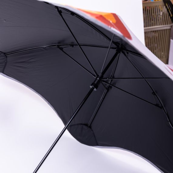 Парасолька дитяча механічна елегантна з принтом міцна надійна з поліестеру діаметр 90 см Білий HP-23-13W | Зображення 9