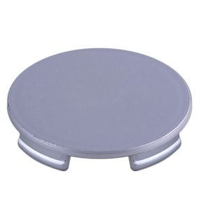 Заглушка колісного диска 59x58 (4 шт.) низькi 4 защiпки сiрi 60039