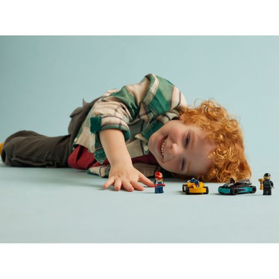 Конструктор LEGO City Картинг і гонщики 99 деталей (60400) | Зображення 7